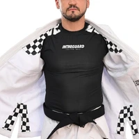 Kimono In The Guard Xadrez Branco - imagem 4