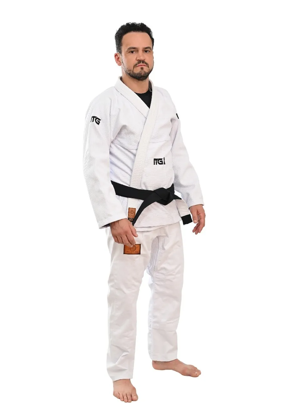 Kimono In The Guard Xadrez Branco