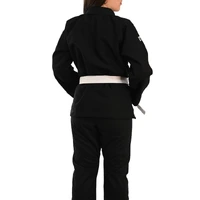 Kimono In The Guard Feminino Xadrez Preto - imagem 4