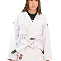 Kimono In The Guard Feminino Xadrez Branco - imagem 3