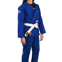 Kimono In The Guard Feminino Xadrez Azul - imagem 5