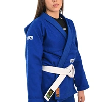 Kimono In The Guard Feminino Xadrez Azul - imagem 2