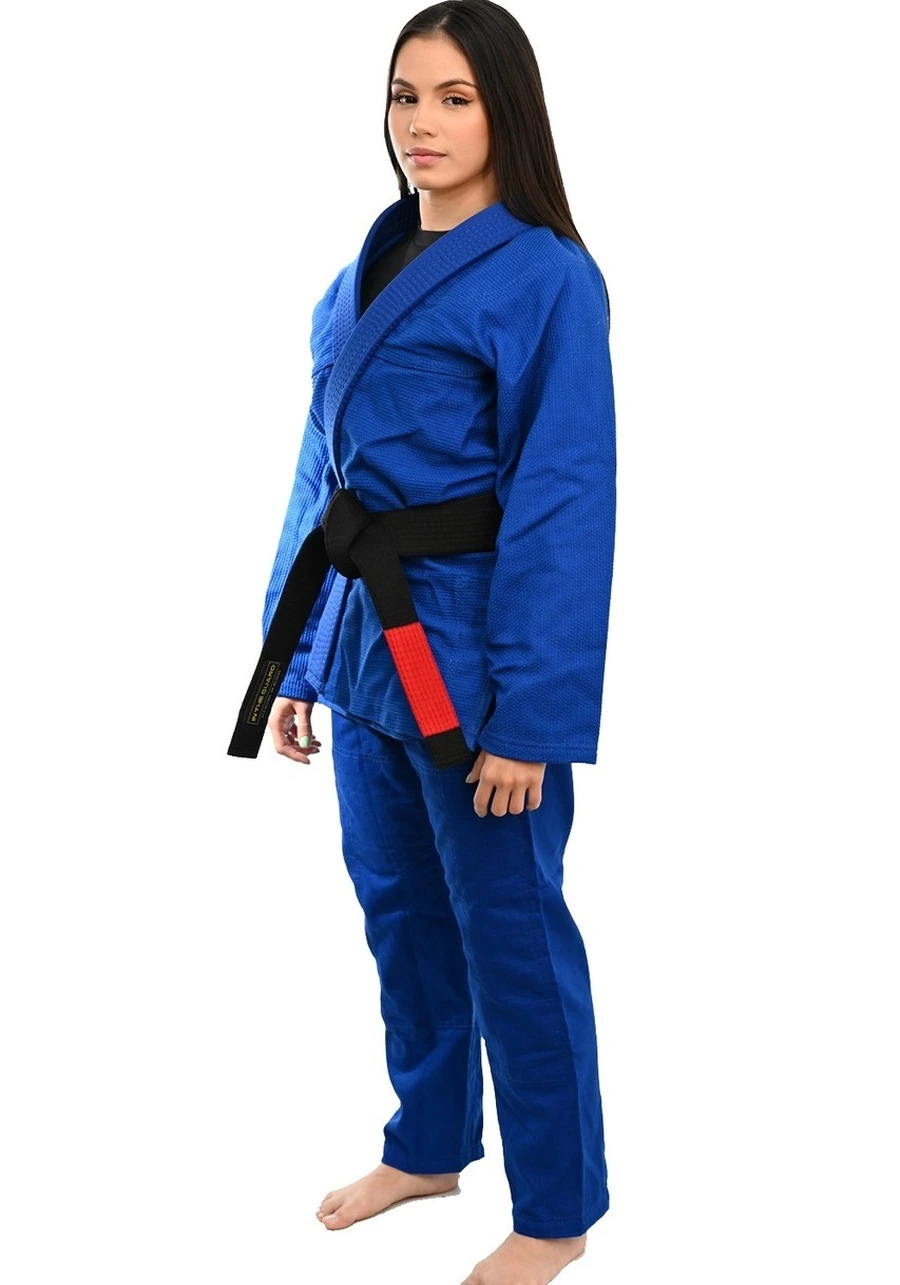 Kimono In The Guard Feminino Classic Liso Azul