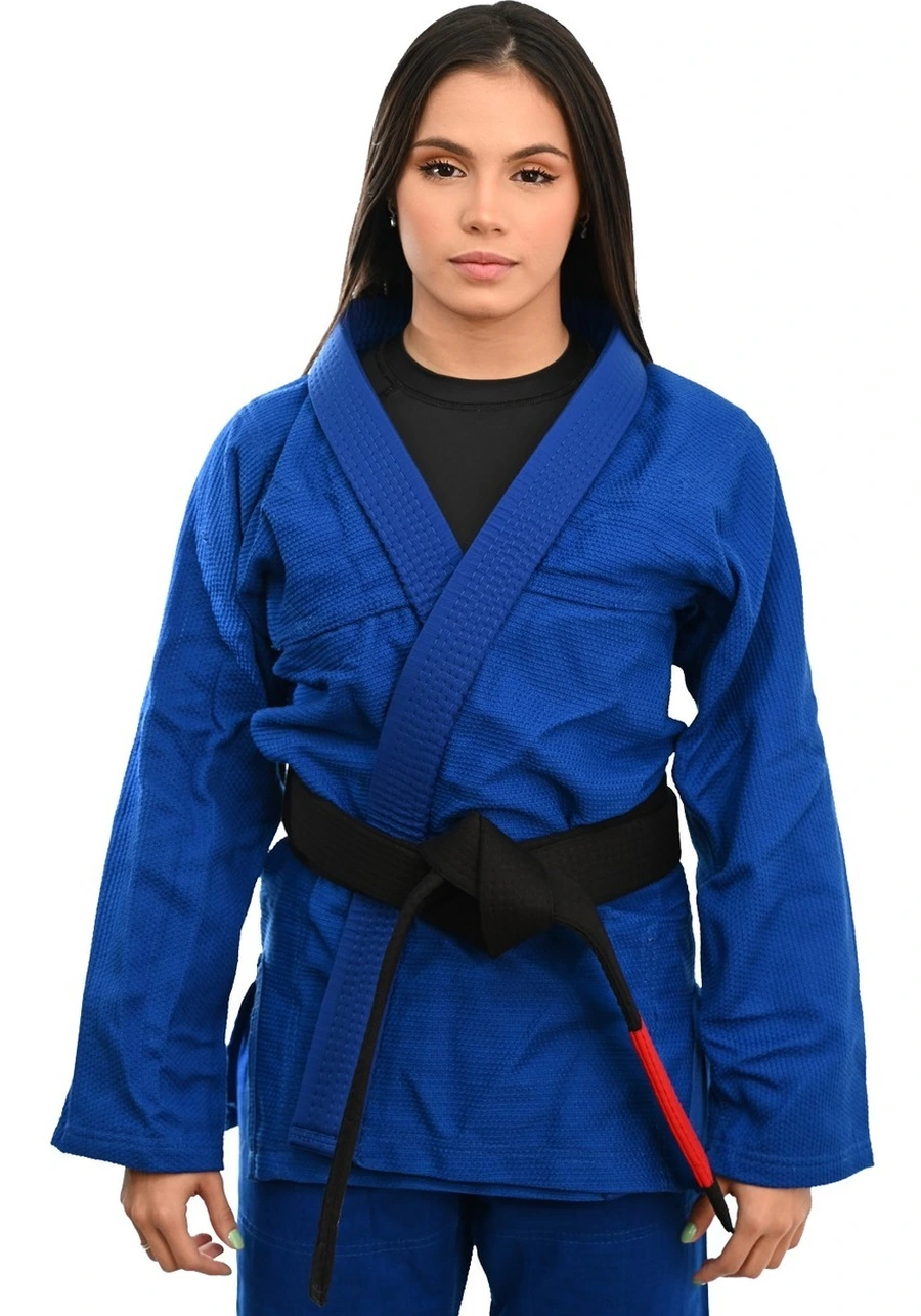 Kimono In The Guard Feminino Classic Liso Azul