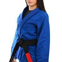 Kimono In The Guard Feminino Classic Liso Azul - imagem 1