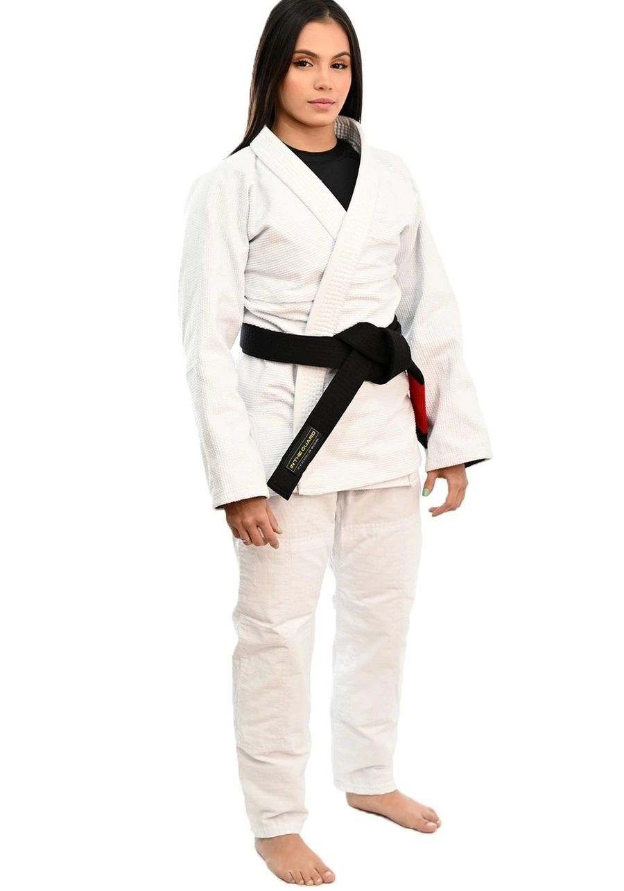 Kimono In The Guard Feminino Classic Liso Branco