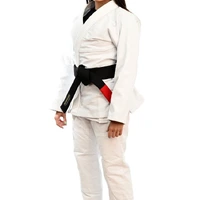 Kimono In The Guard Feminino Classic Liso Branco - imagem 2