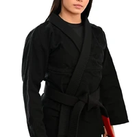 Kimono In The Guard Feminino Classic Liso Preto - imagem 1