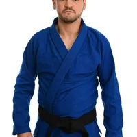 Kimono In The Guard Masculino LISO CLASSIC AZUL - imagem 7