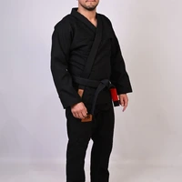 Kimono In The Guard Masculino LISO CLASSIC PRETO - imagem 6