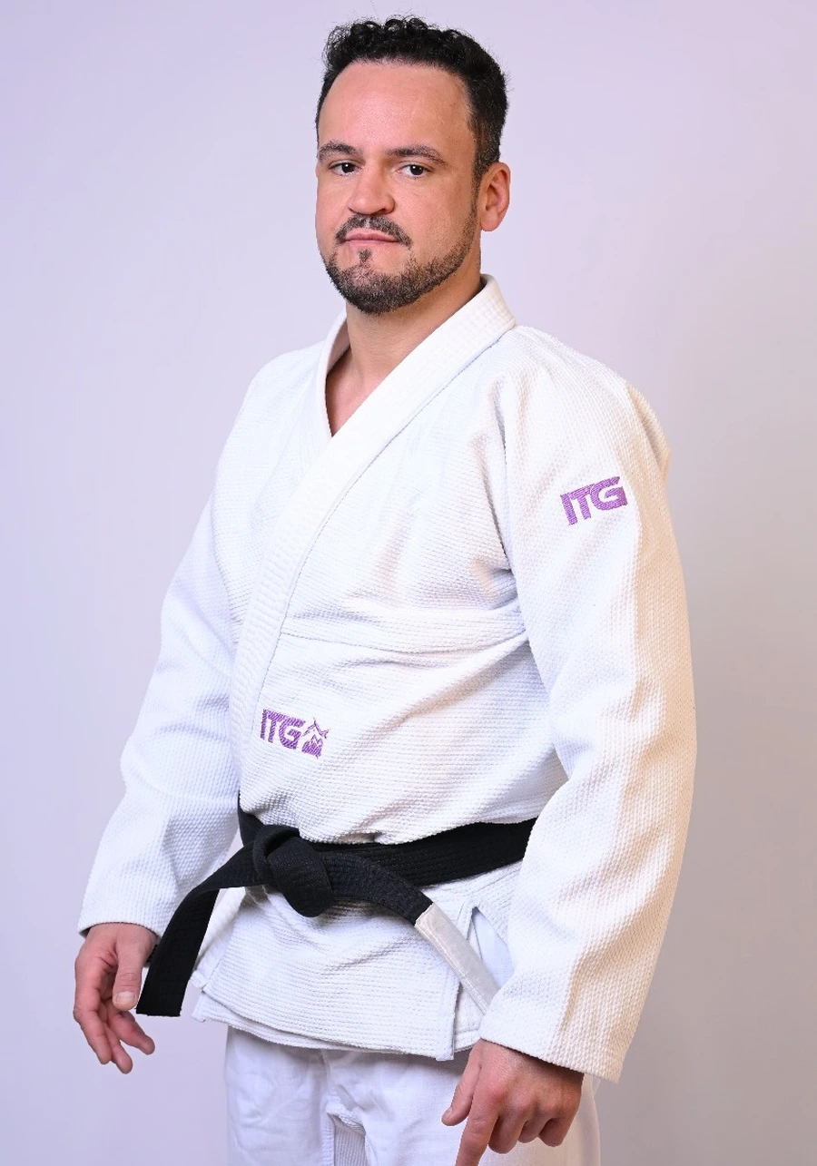 Kimono In The Guard Classic Purple 2025 Branco