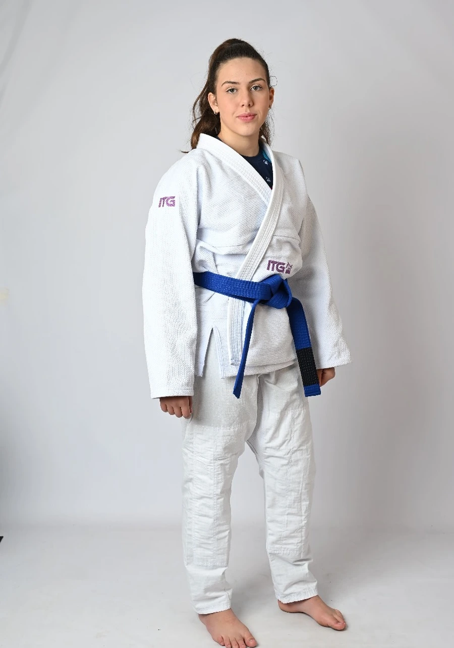 Kimono In The Guard Feminino Classic Purple 2025 Branco