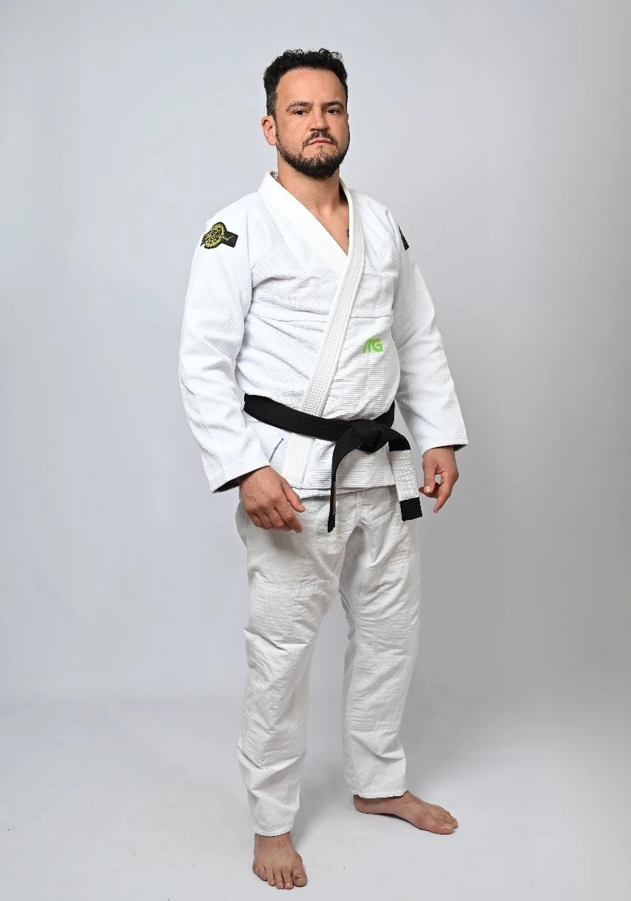Kimono In The Guard Classic Green 2025 Branco