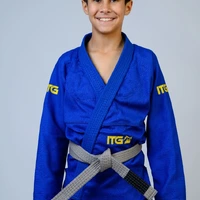 Kimono Infantil In The Guard New 2025 Azul - imagem 2