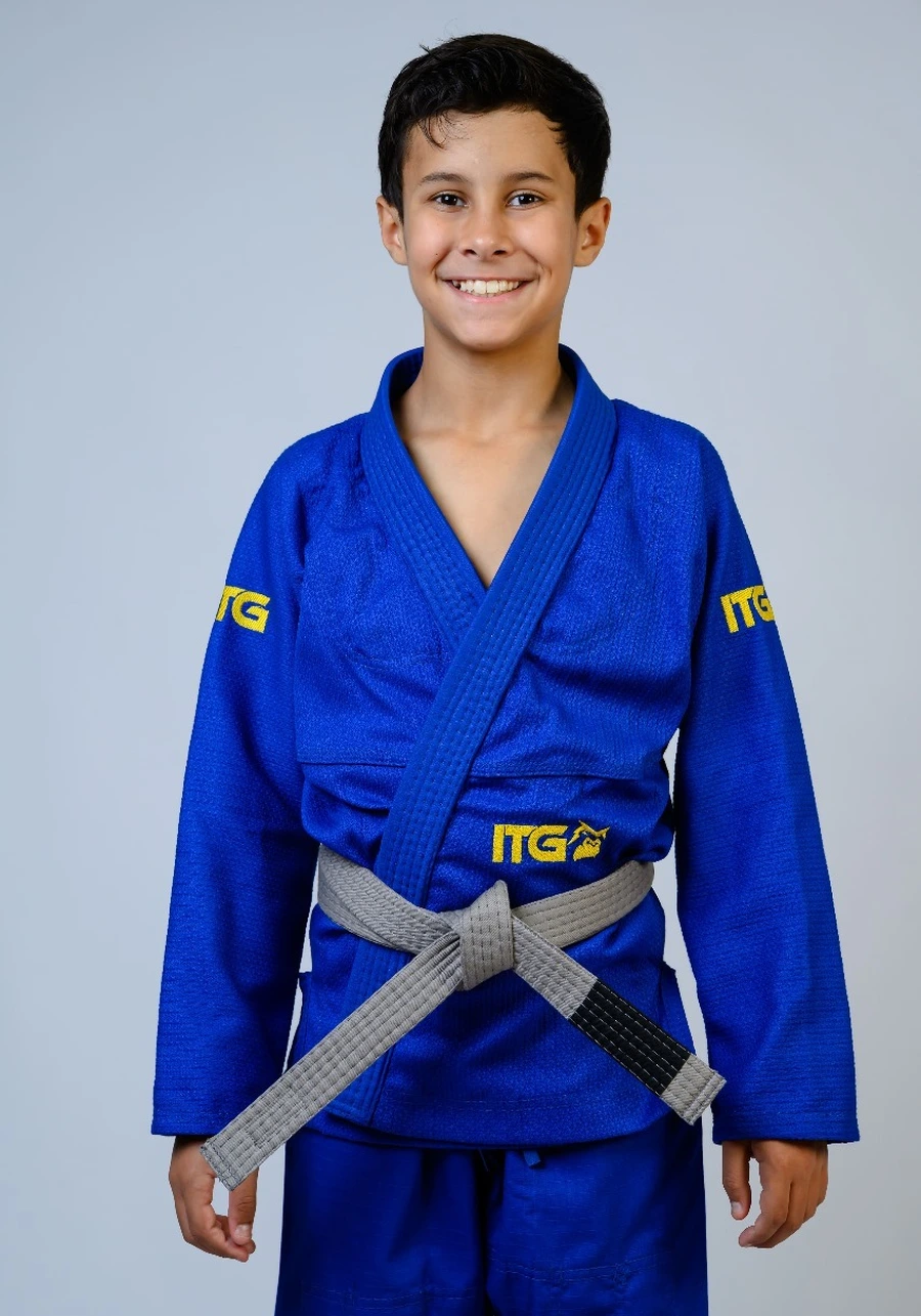 Kimono Infantil In The Guard New 2025 Azul