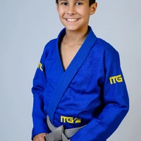 Kimono Infantil In The Guard New 2025 Azul - imagem 4