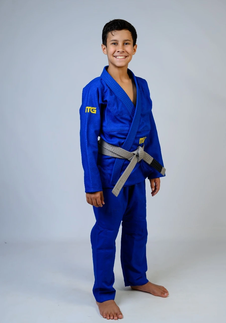 Kimono Infantil In The Guard New 2025 Azul