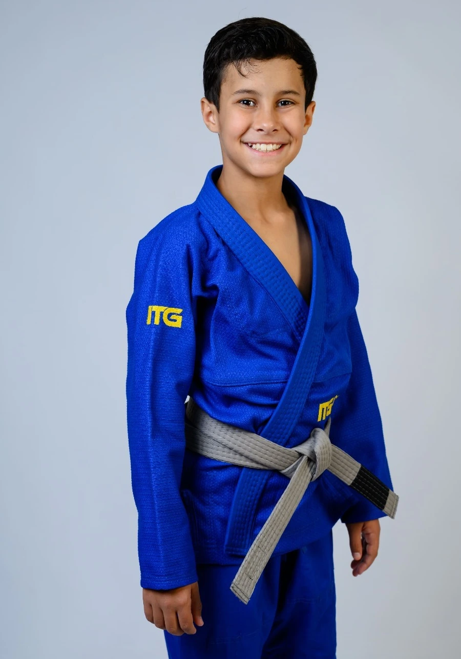 Kimono Infantil In The Guard New 2025 Azul