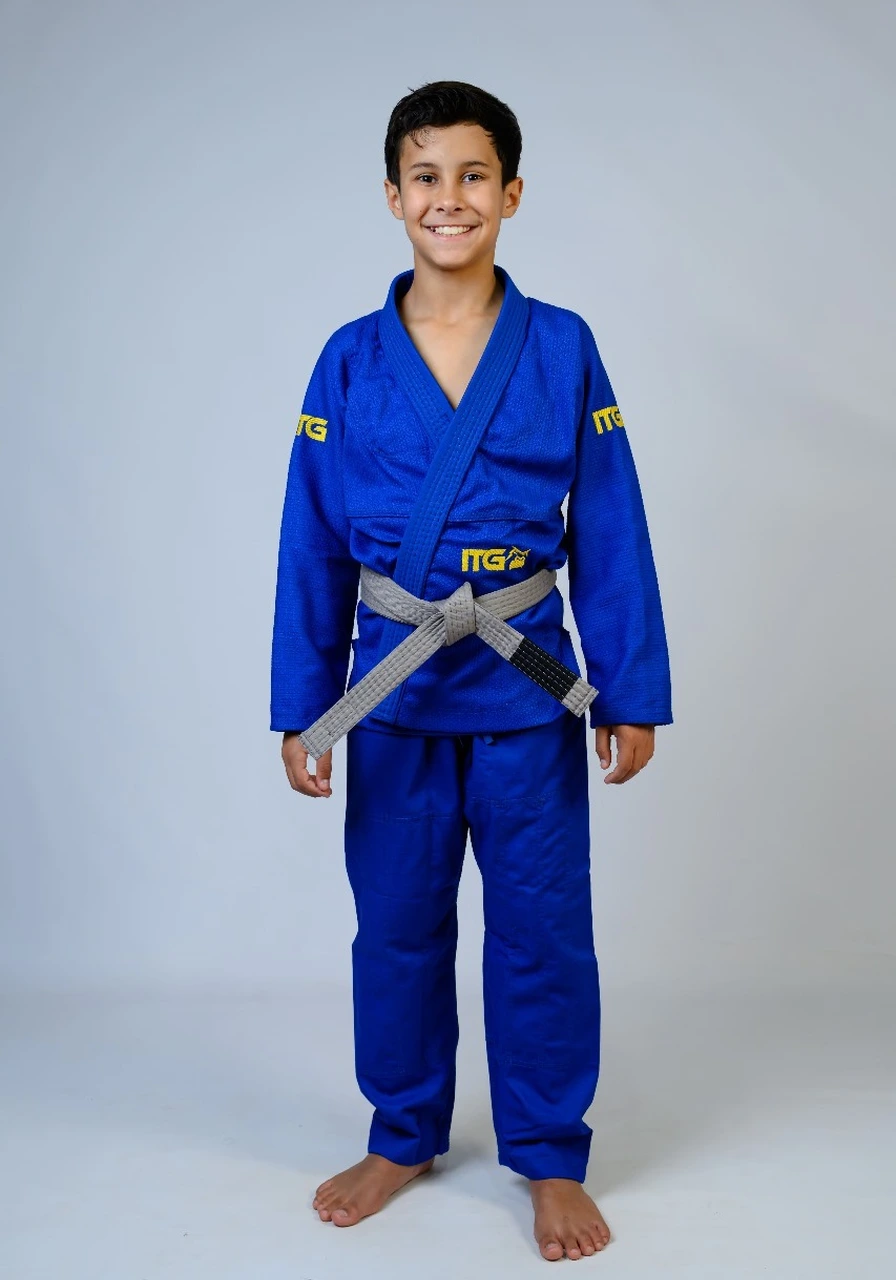 Kimono Infantil In The Guard New 2025 Azul
