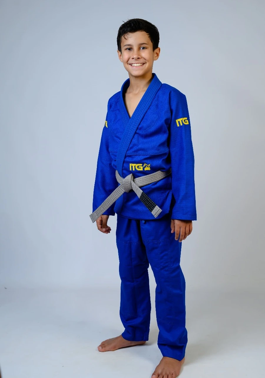 Kimono Infantil In The Guard New 2025 Azul