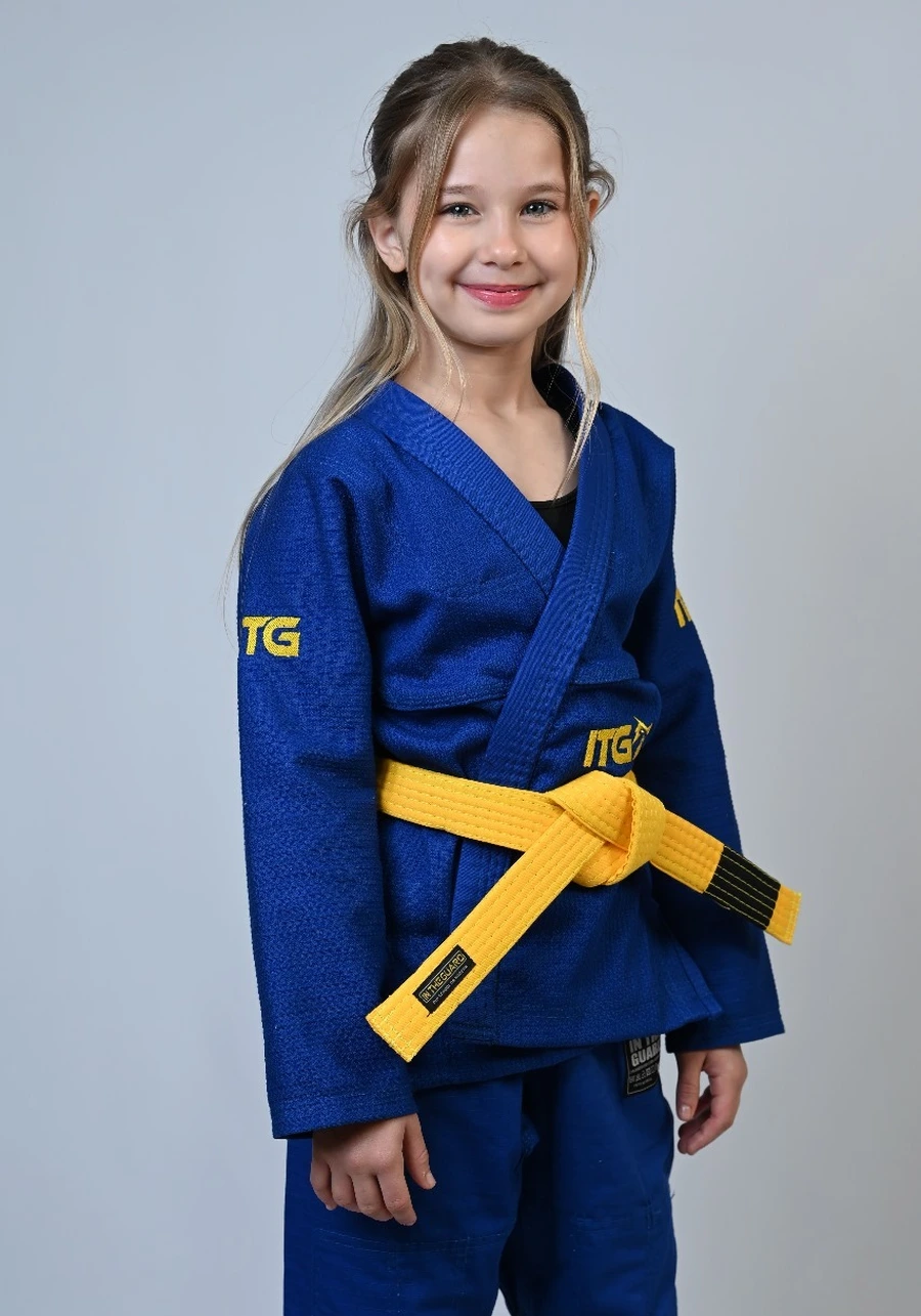 Kimono Infantil Feminino In The Guard New 2025 Azul