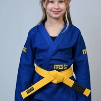 Kimono Infantil Feminino In The Guard New 2025 Azul - imagem 7
