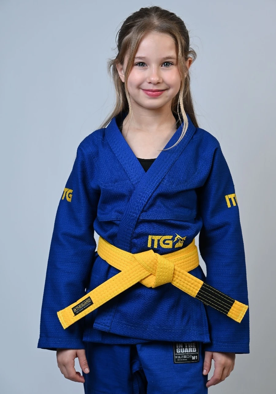 Kimono Infantil Feminino In The Guard New 2025 Azul