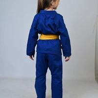 Kimono Infantil Feminino In The Guard New 2025 Azul - imagem 3
