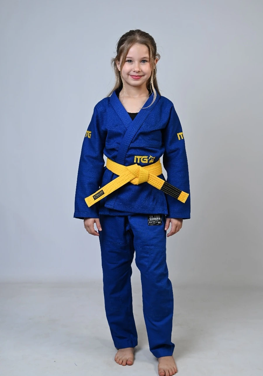 Kimono Infantil Feminino In The Guard New 2025 Azul