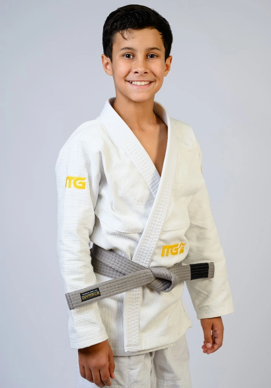 Kimono Infantil In The Guard New 2025 Branco