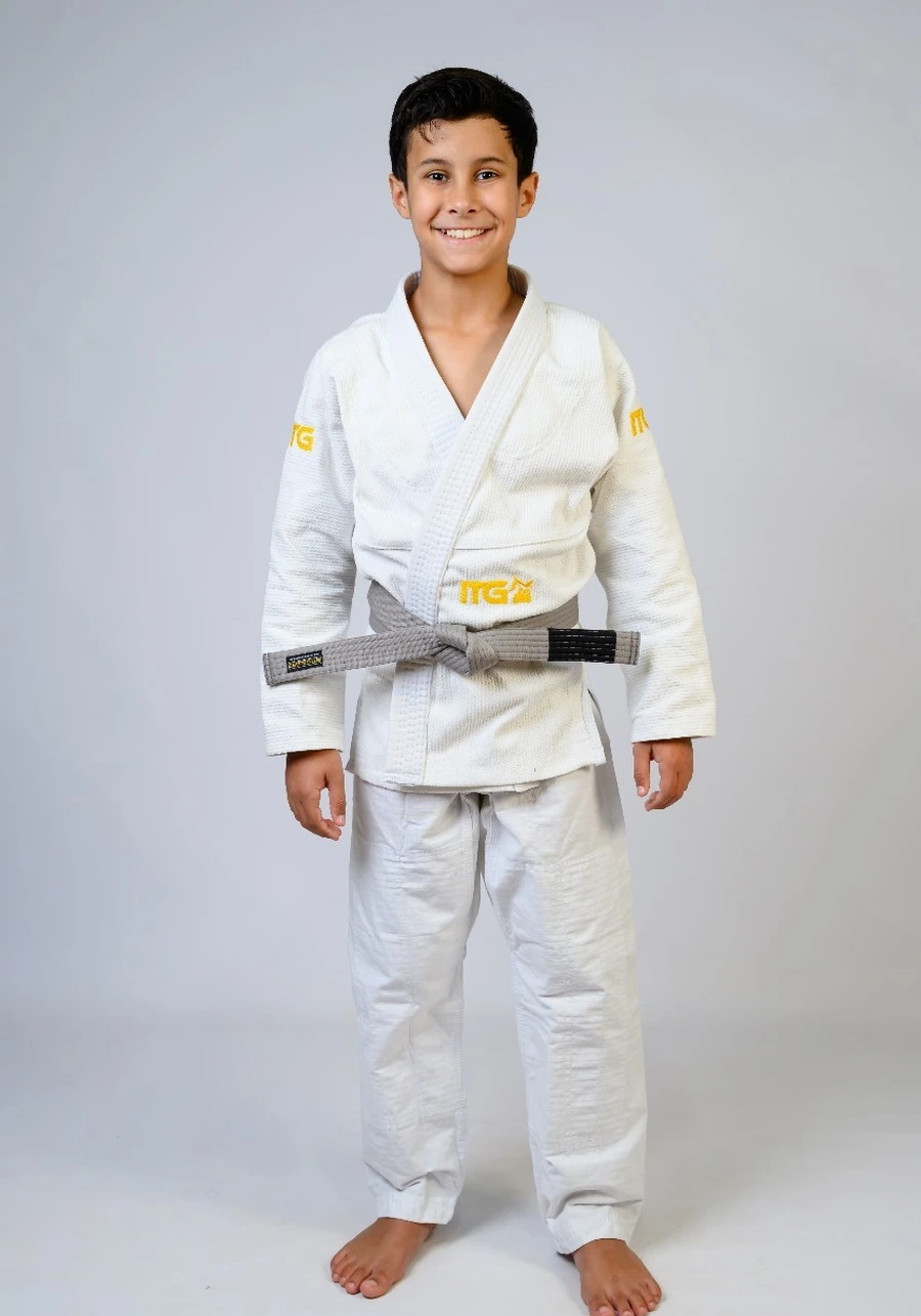 Kimono Infantil In The Guard New 2025 Branco