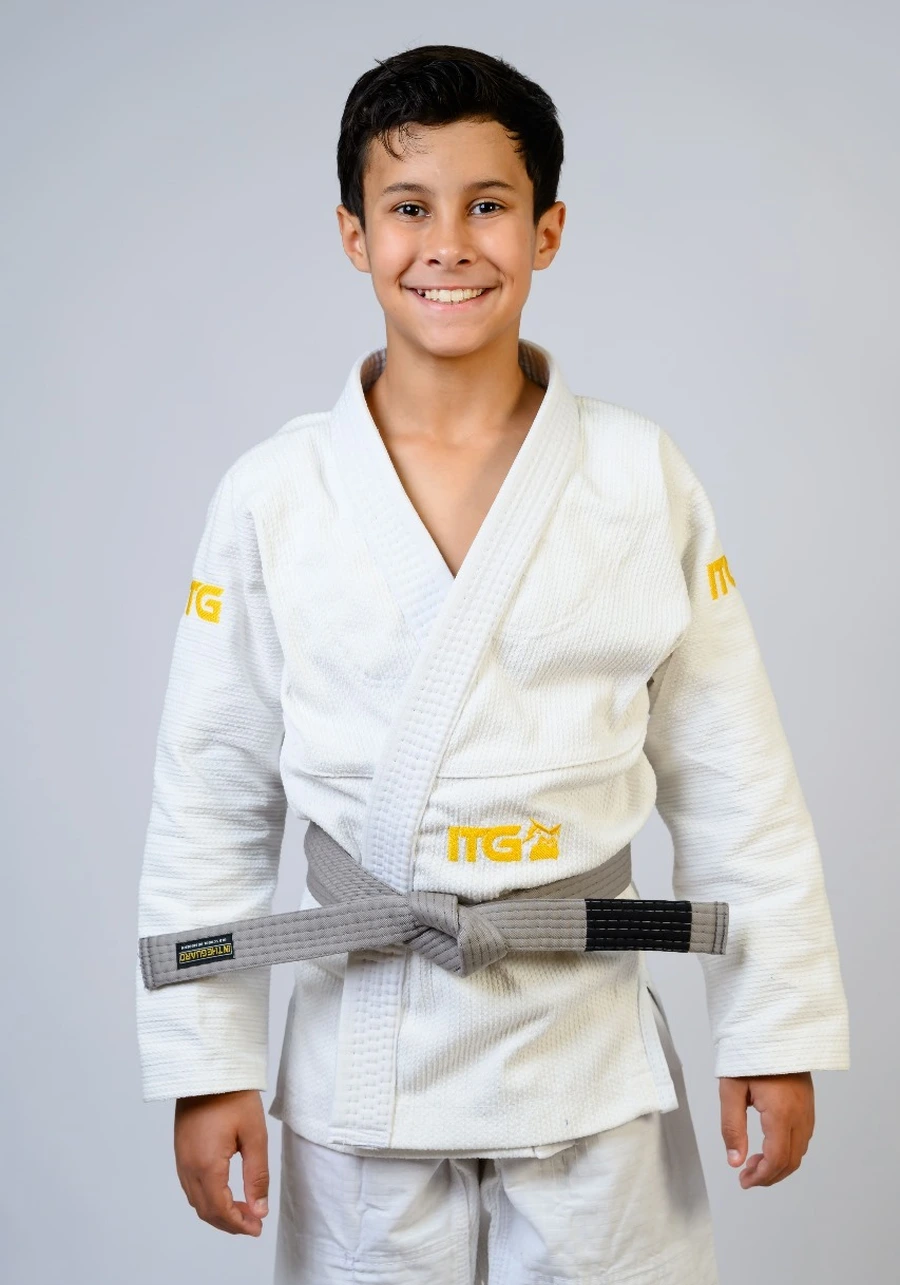 Kimono Infantil In The Guard New 2025 Branco
