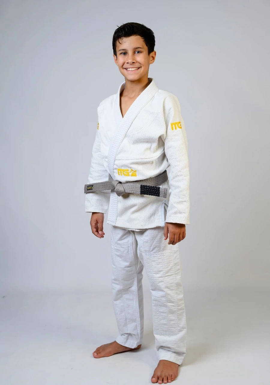 Kimono Infantil In The Guard New 2025 Branco