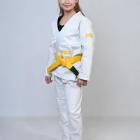 Kimono Infantil Feminino In The Guard New 2025 Branco - imagem 5