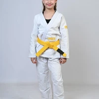 Kimono Infantil Feminino In The Guard New 2025 Branco - imagem 1