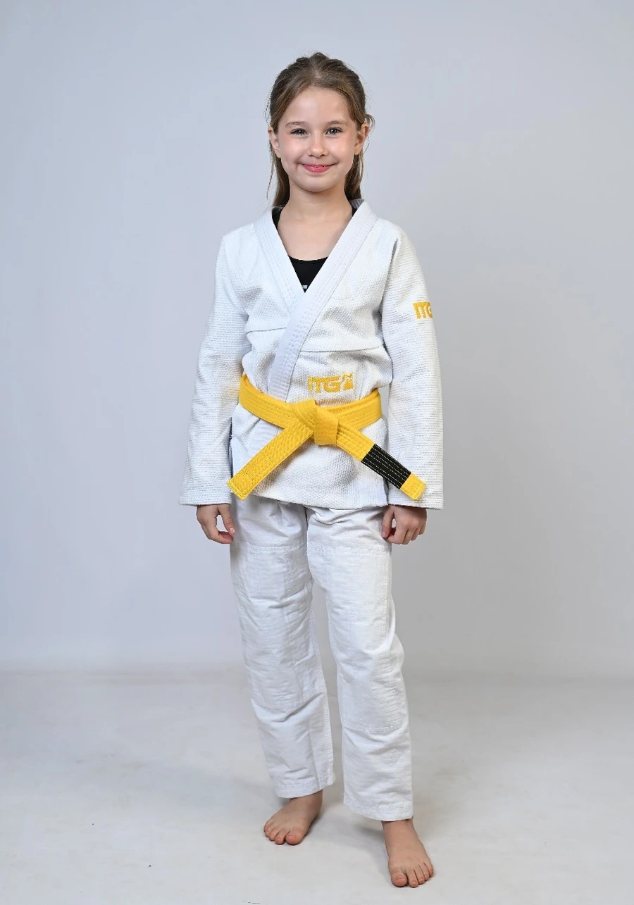 Kimono Infantil Feminino In The Guard New 2025 Branco