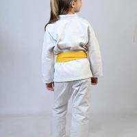 Kimono Infantil Feminino In The Guard New 2025 Branco - imagem 3