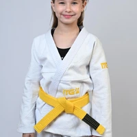 Kimono Infantil Feminino In The Guard New 2025 Branco - imagem 7