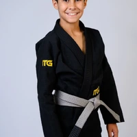 Kimono Infantil In The Guard New 2025 Preto - imagem 4