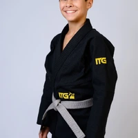 Kimono Infantil In The Guard New 2025 Preto - imagem 2