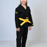 Kimono Infantil Feminino In The Guard New 2025 Preto - imagem 7