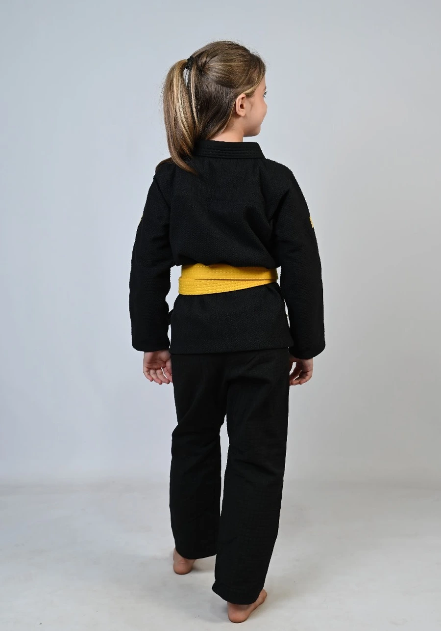 Kimono Infantil Feminino In The Guard New 2025 Preto