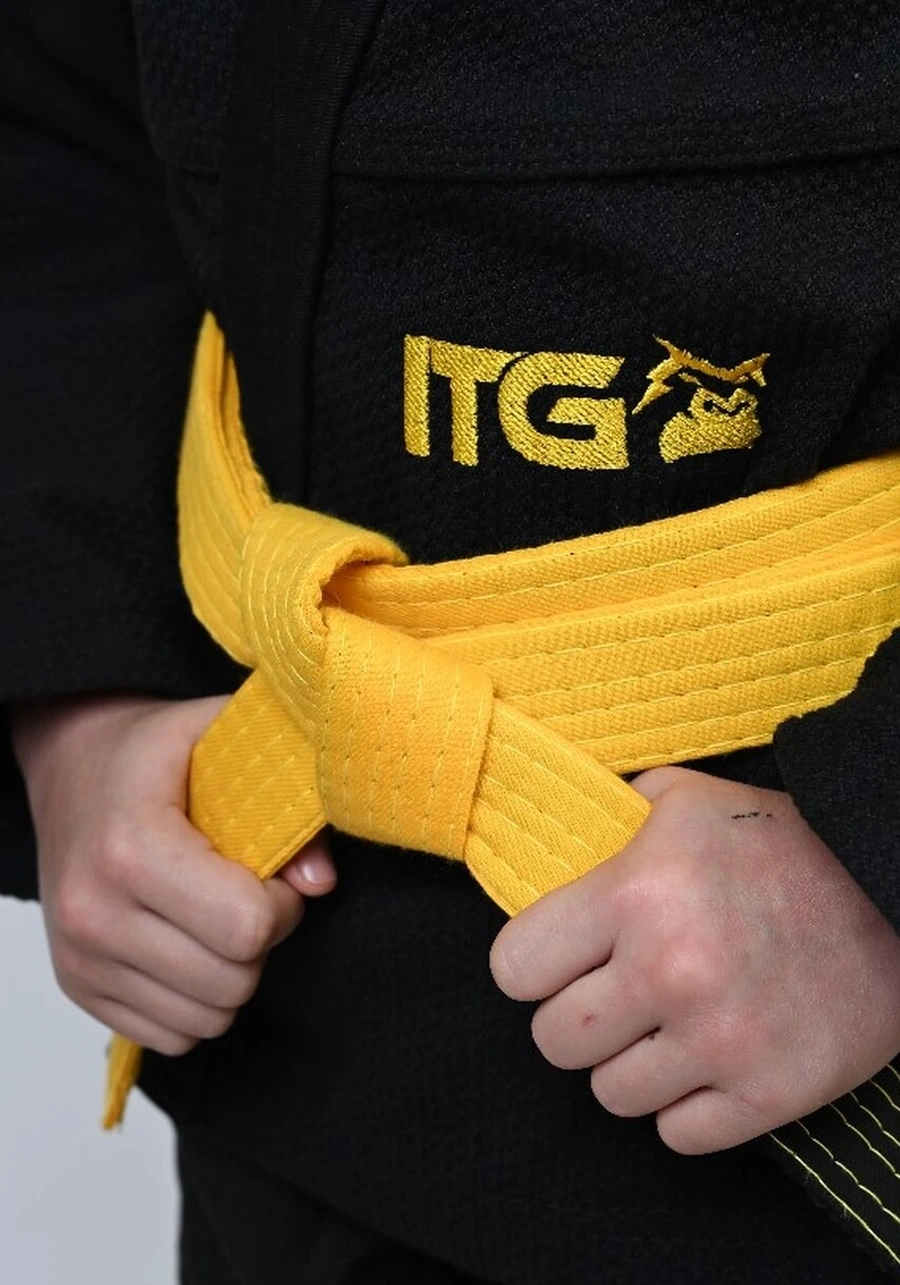 Kimono Infantil Feminino In The Guard New 2025 Preto