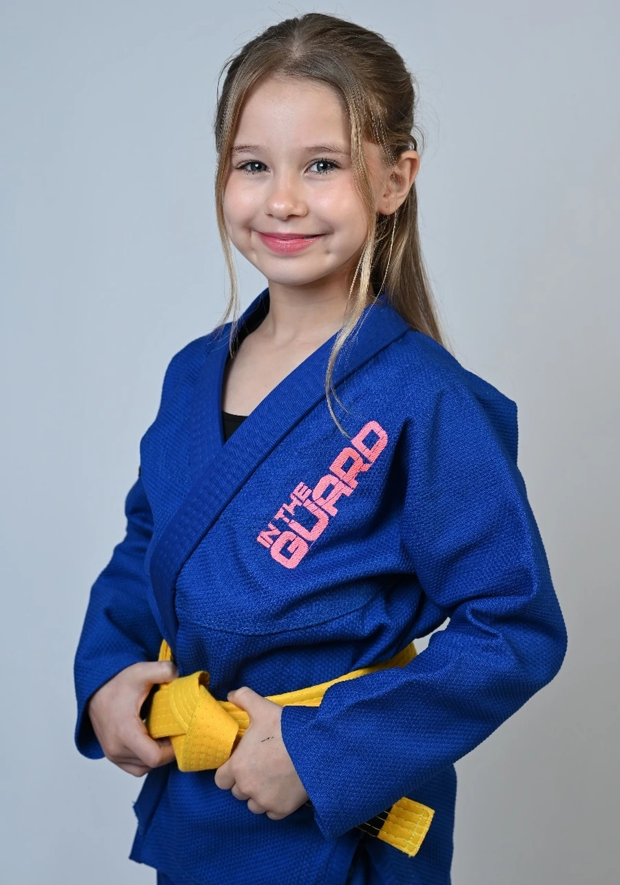 Kimono Infantil In The Guard Girls Azul