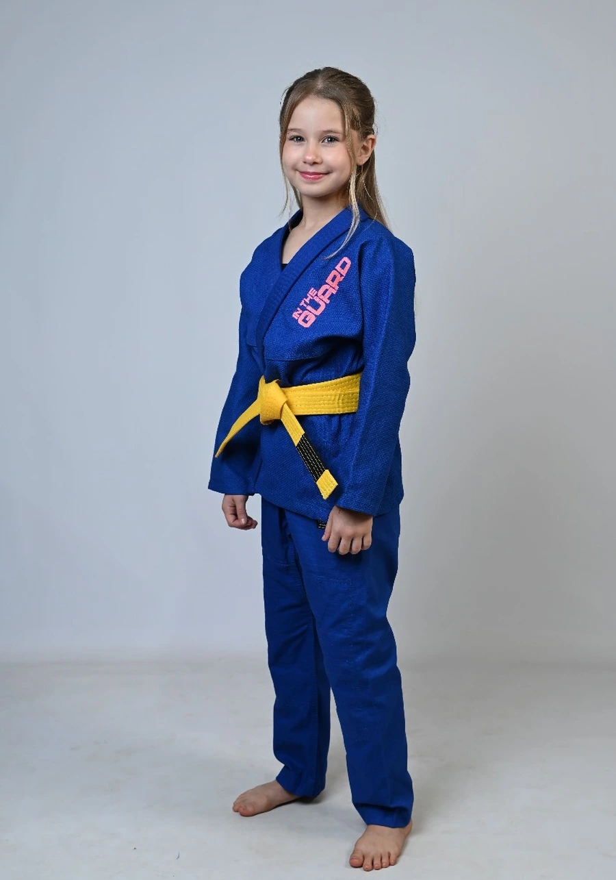 Kimono Infantil In The Guard Girls Azul