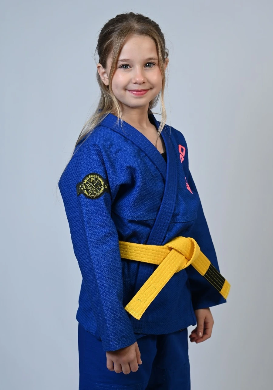 Kimono Infantil In The Guard Girls Azul