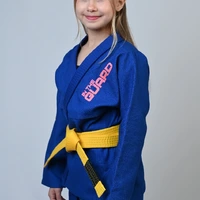Kimono Infantil In The Guard Girls Azul - imagem 2