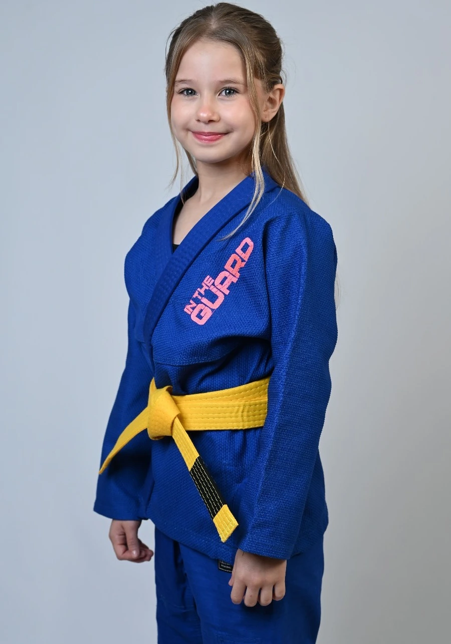 Kimono Infantil In The Guard Girls Azul