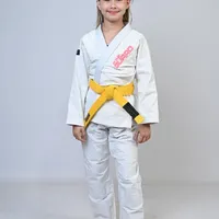 Kimono Infantil In The Guard Girls Branco - imagem 1