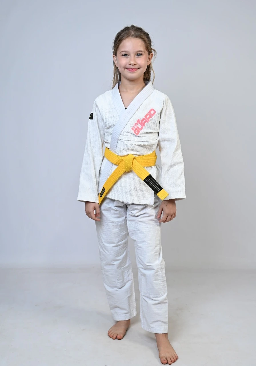Kimono Infantil In The Guard Girls Branco